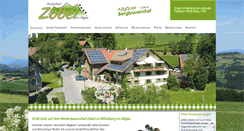 Desktop Screenshot of ferienhof-zobel.de